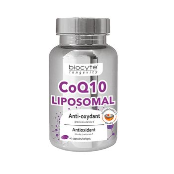 CoQ 10 Liposomal, 40 capsule, Biocyte 