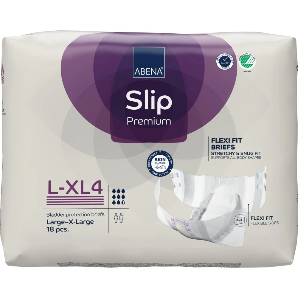 Scutece pentru adulti Premium Flexi Fit L-XL4 cu absorbtie 3800ml, 18 bucati, Abena