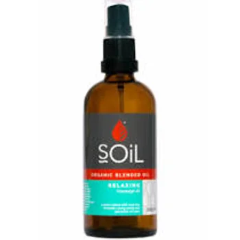 Ulei masaj de relaxare 100% Organic ECOCERT, 100ml, Soil