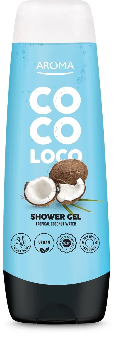 Gel de dus Coco Logo, 250ml, Aroma