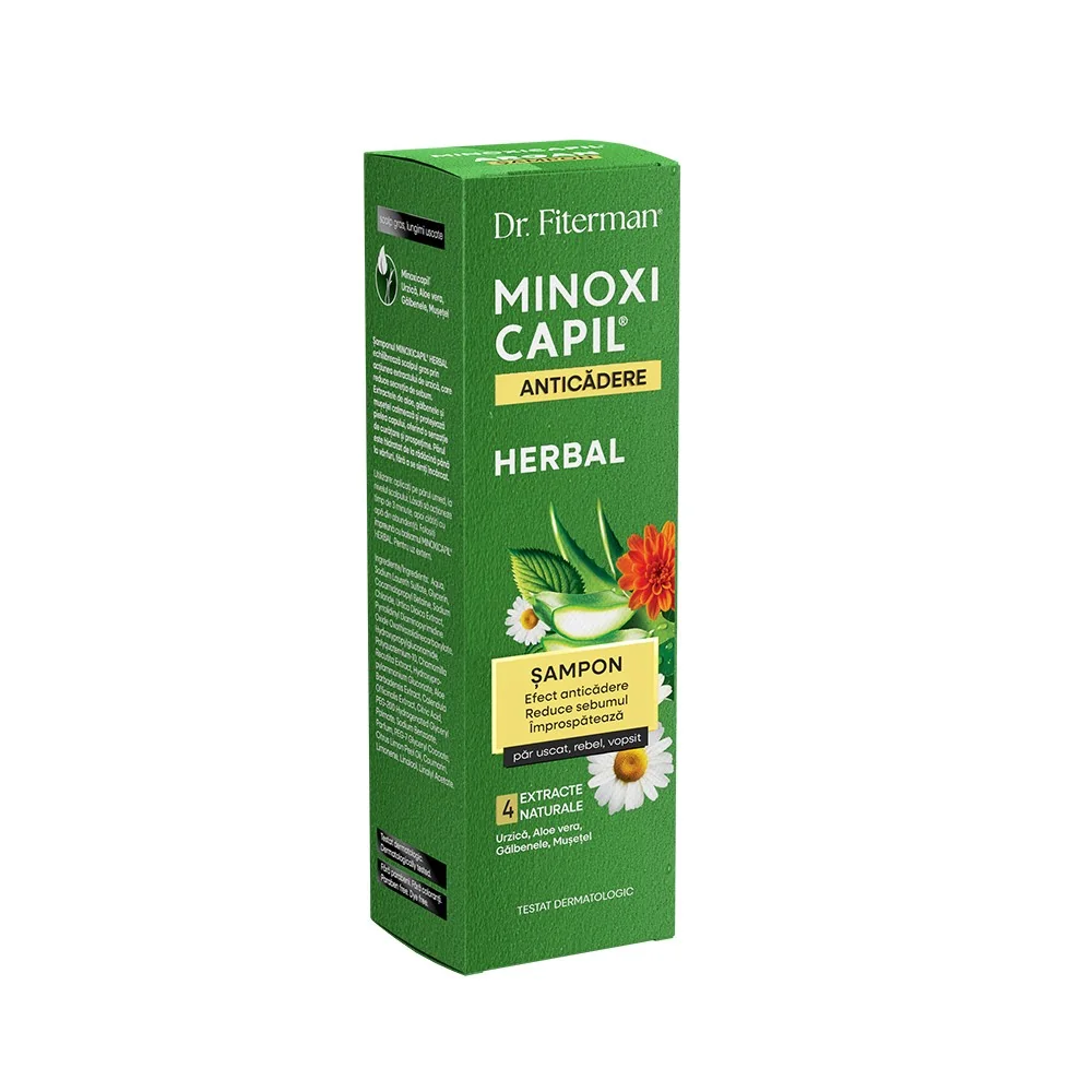 Sampon Minoxicapil Herbal, 200ml, Doctor Fiterman