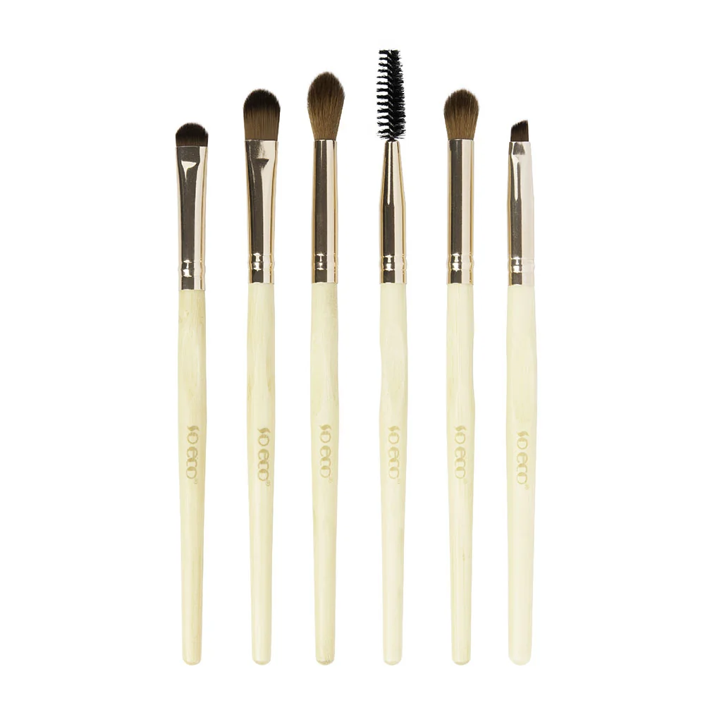 Set 6 pensule ecologice pentru ochi si sprancene, 1 bucata, So Eco