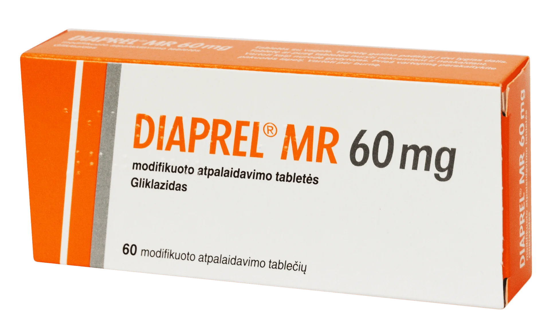 Diaprel MR 60 mg, 60 comprimate cu eliberare modificata, Les Laboratoires Servier