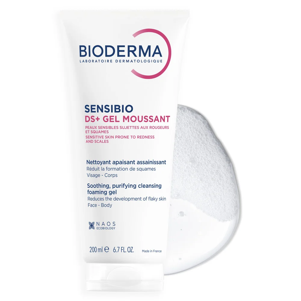 Gel spumant Sensibio DS+, 200ml, Bioderma