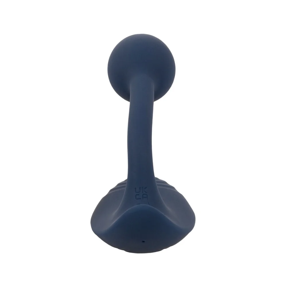 Vibrator 2in1 clitoridian si vaginal Panty Vibe negru, 1 bucata, Sweet Smile