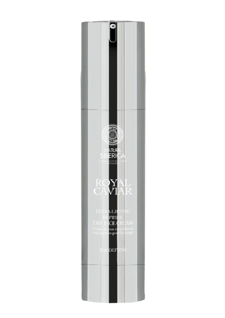 Crema de zi pentru lifting cu peptide Royal Caviar, 50ml, Natura Siberica