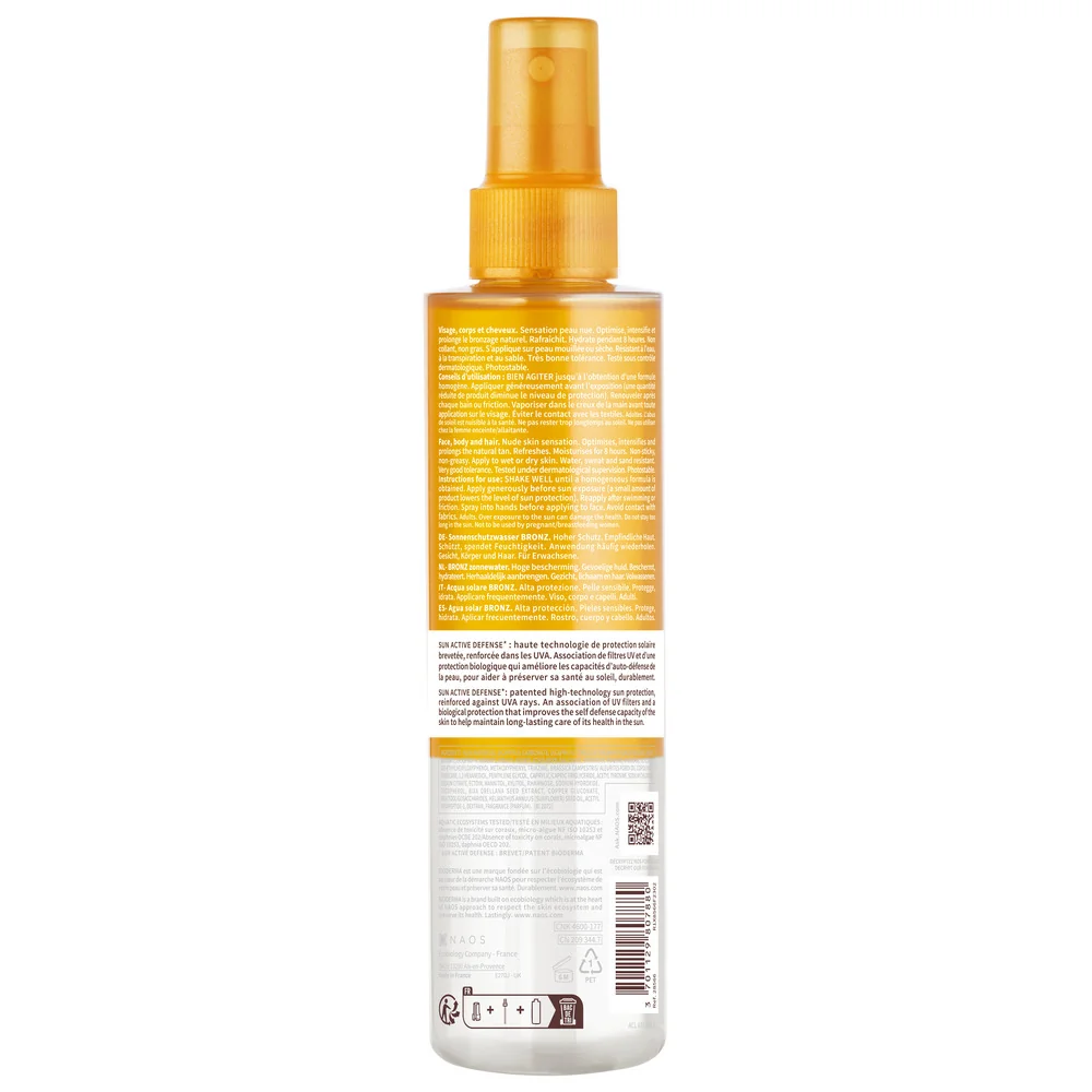Apa de protectie solara SPF 30 Photoderm, 200ml, Bioderma