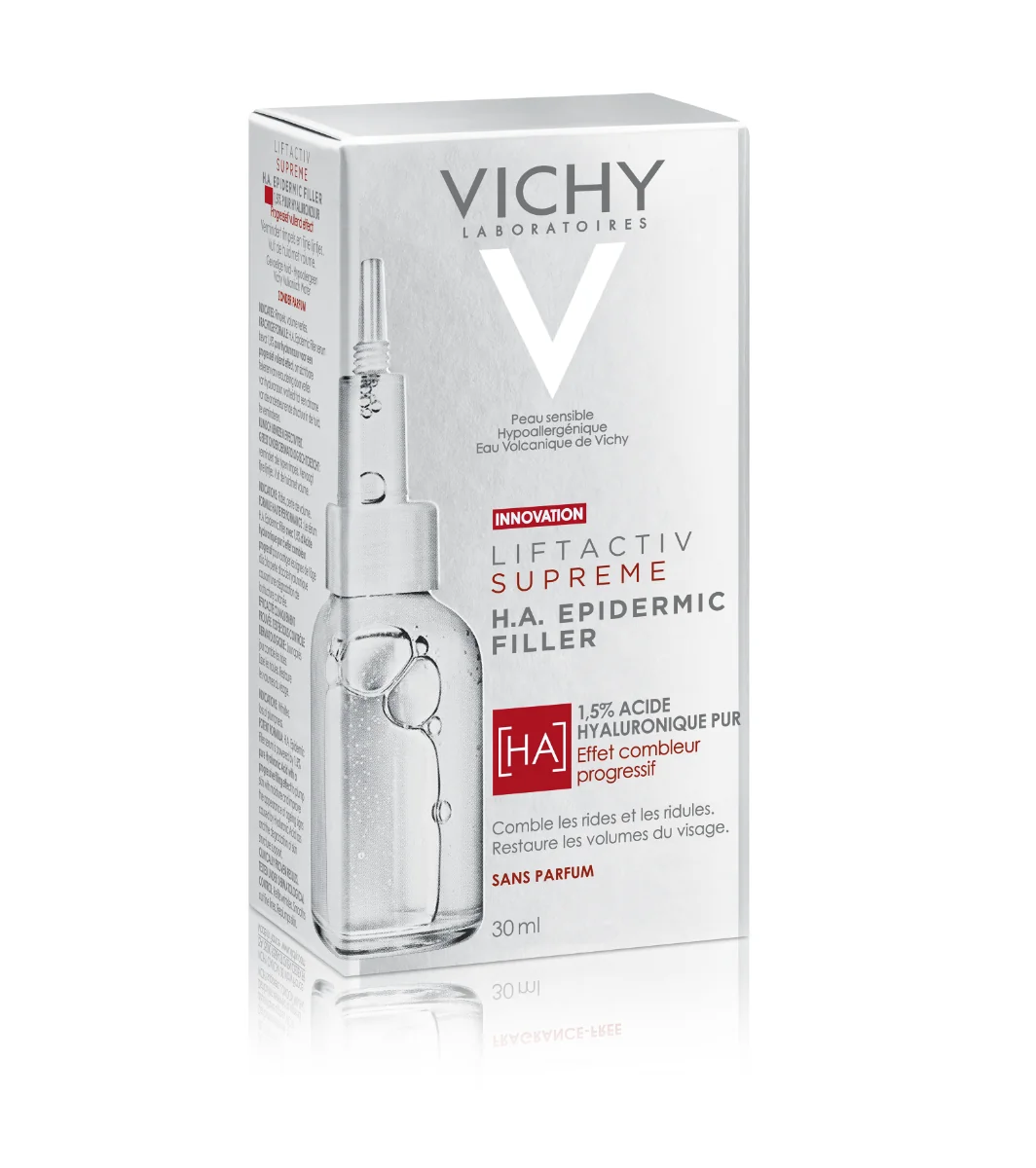 Ser antirid pentru fata si zona ochilor Liftactiv Supreme H.A. Epidermic Filler, 30ml, Vichy