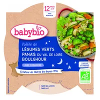 Meniu legume verzi, pastarnac si bulgur Bio, 230g, BabyBio
