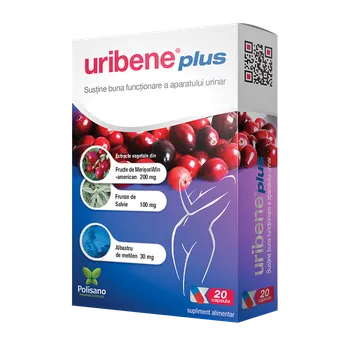 Uribene Plus, 20 capsule, Polisano 