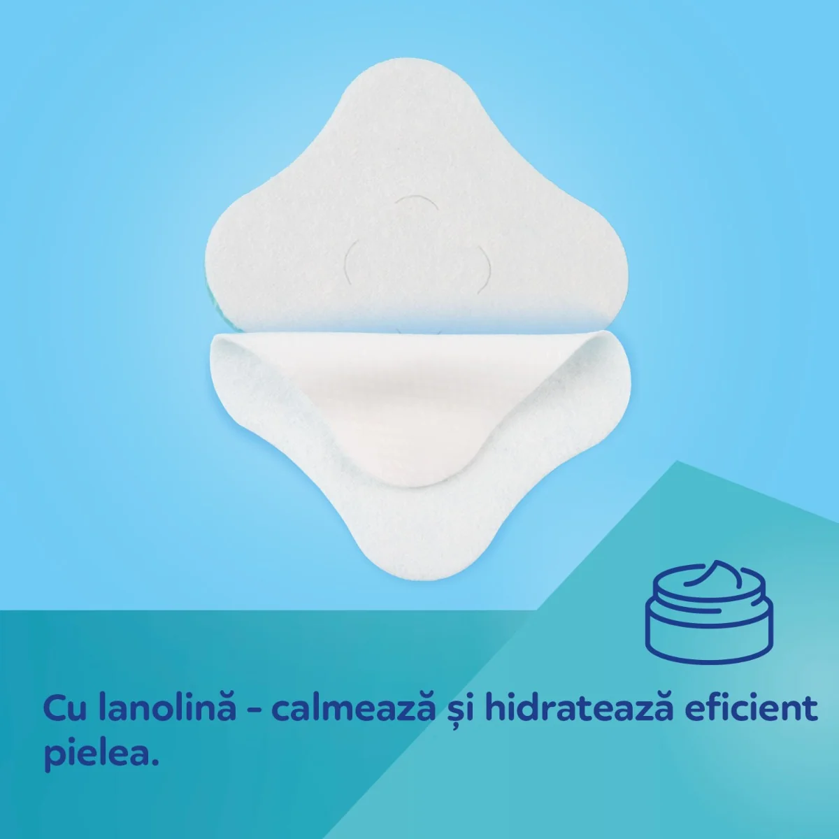 Plasturi cu hidrogel si lanolina pentru mameloane iritate 1/656, 8 bucati, Canpol babies