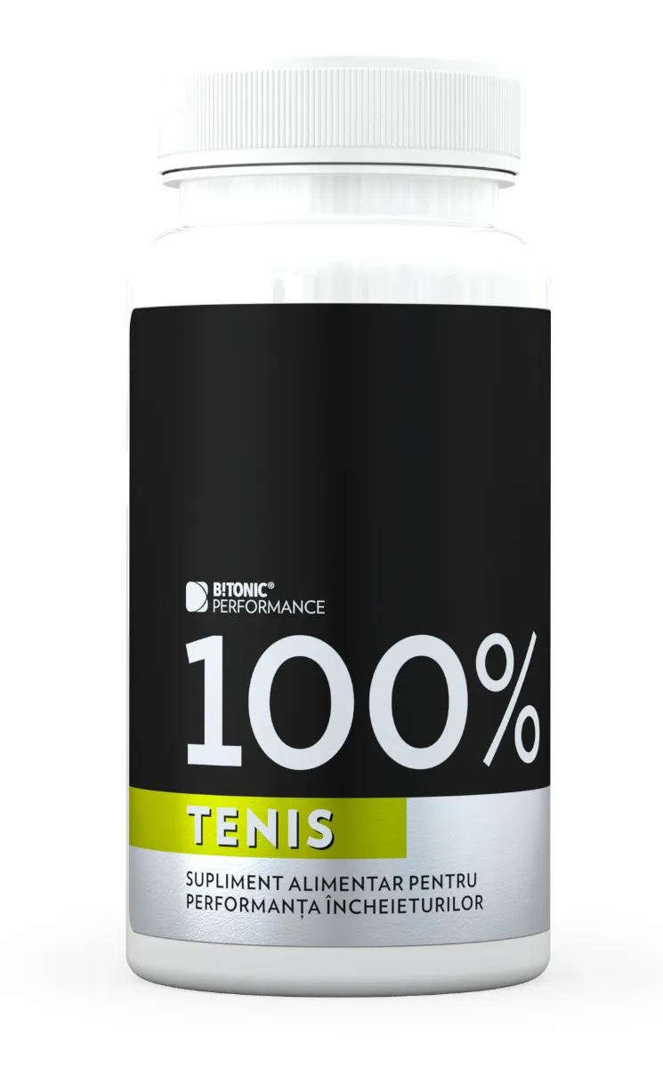 Tenis 100% Performance, 60 capsule, Bitonic