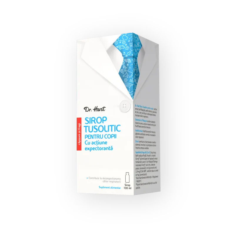 Dr.Hart Tusolitic Copii, 100ml