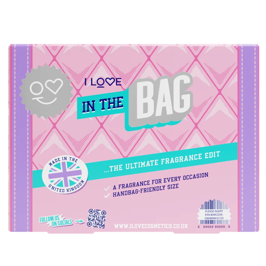 Pachet Spray de corp In The Bag, 4 bucati, I Love Cosmetics