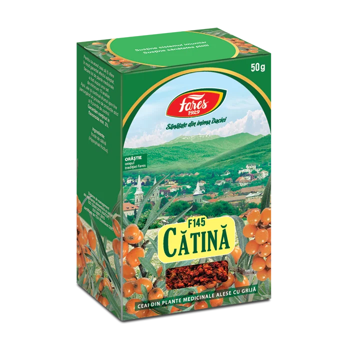 Ceai fructe de catina, 50g, Fares