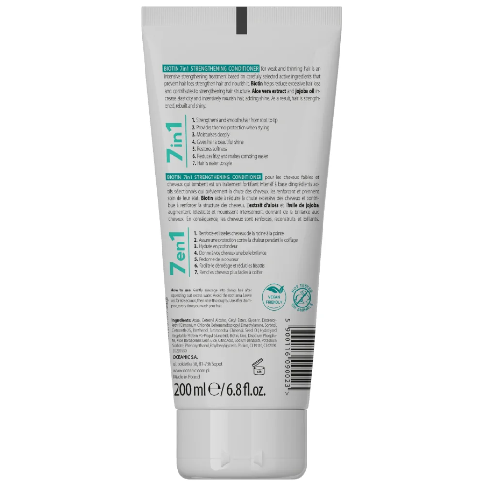 Balsam fortifiant 7in1 60 secunde Biotin, 200ml, Biovax