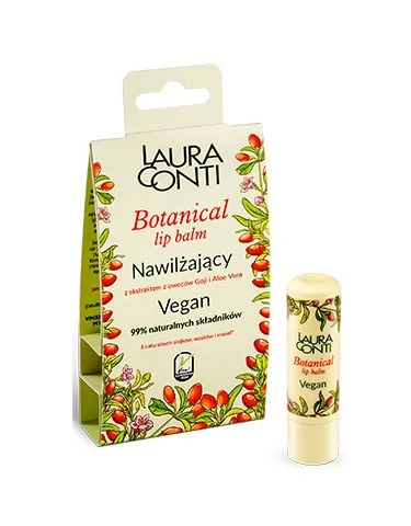 Balsam de buze hidratant cu aloe vera, 4.8g, Laura Conti