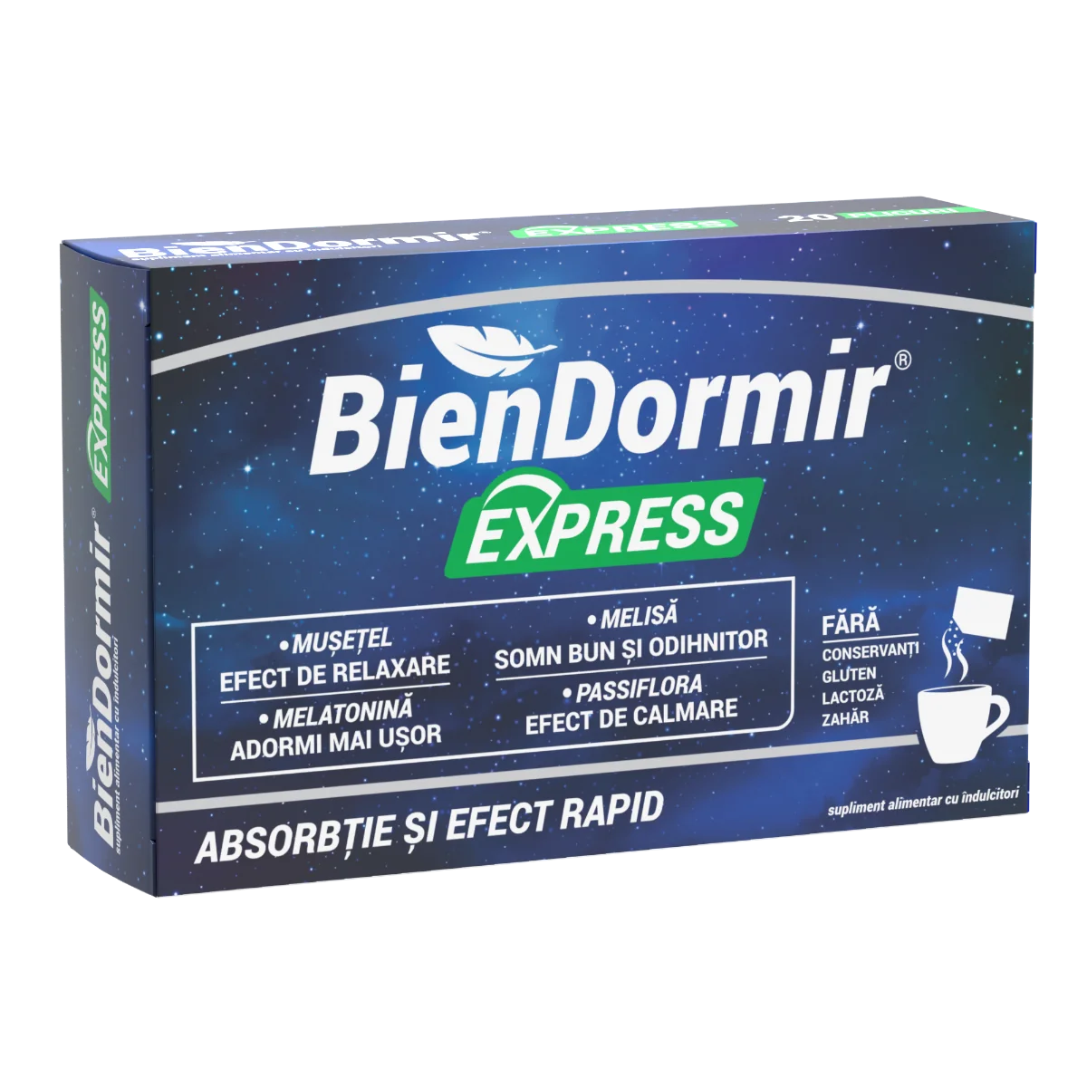 BienDormir Express, 20 plicuri, Fiterman