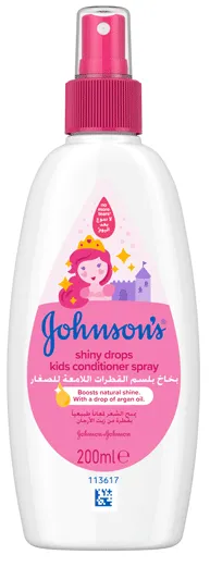Spray de par pentru copii Shiny Drops Johnson's Baby, 200ml, Johnson&Johnson