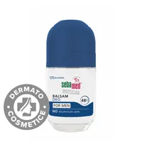 Deodorant balsam roll-on pentru barbati Sensitive, 50ml, Sebamed