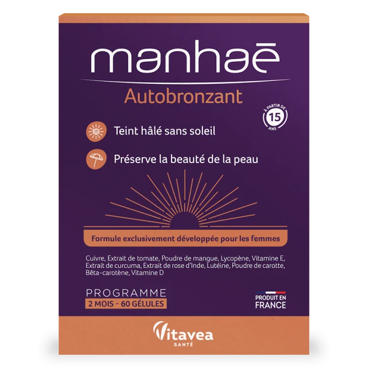 Autobronzant, 60 capsule, Manhae