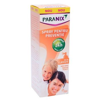 Spray preventie impotriva paduchilor de cap, 100ml, Paranix 