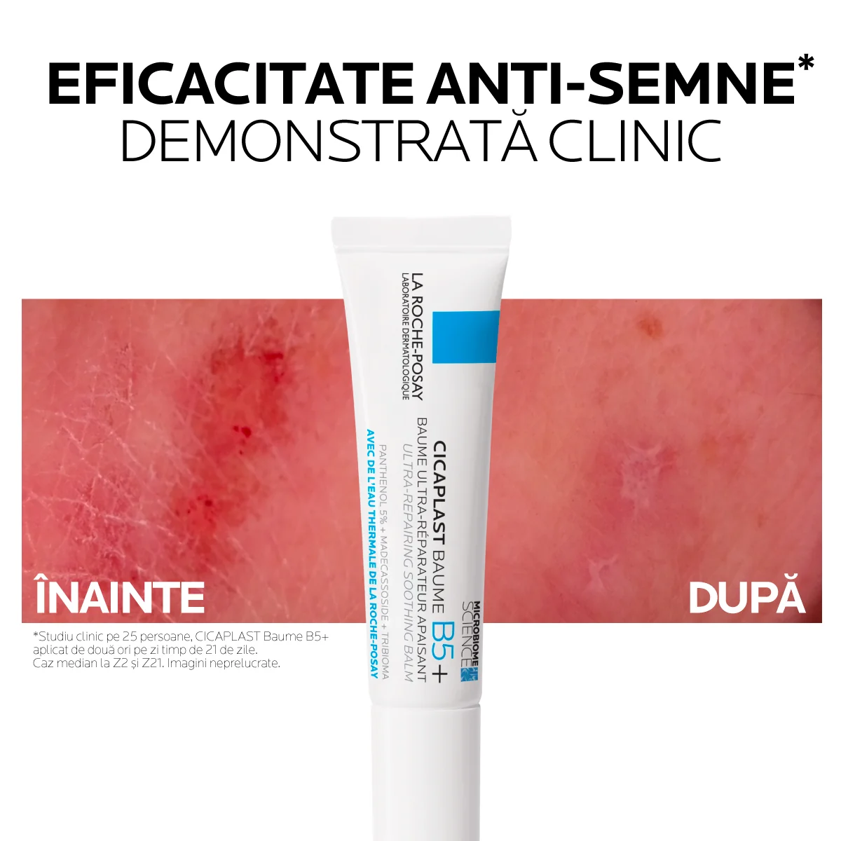 Balsam ultra-reparator calmant cu indicatii multiple Cicaplast B5 +, 15ml, La Roche-Posay