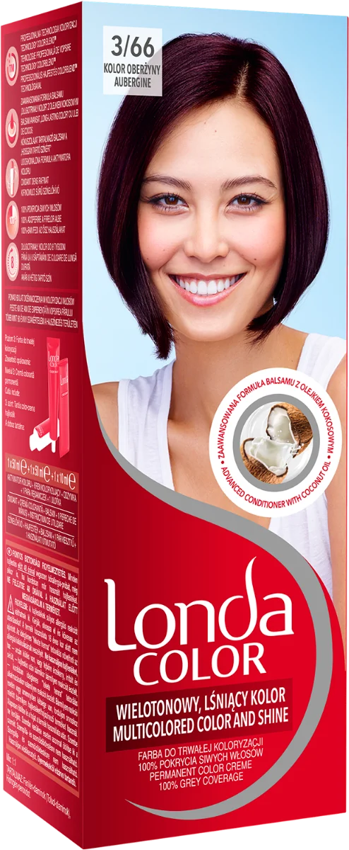 Vopsea de par permanenta 3/66 Violet, 110ml, Londa