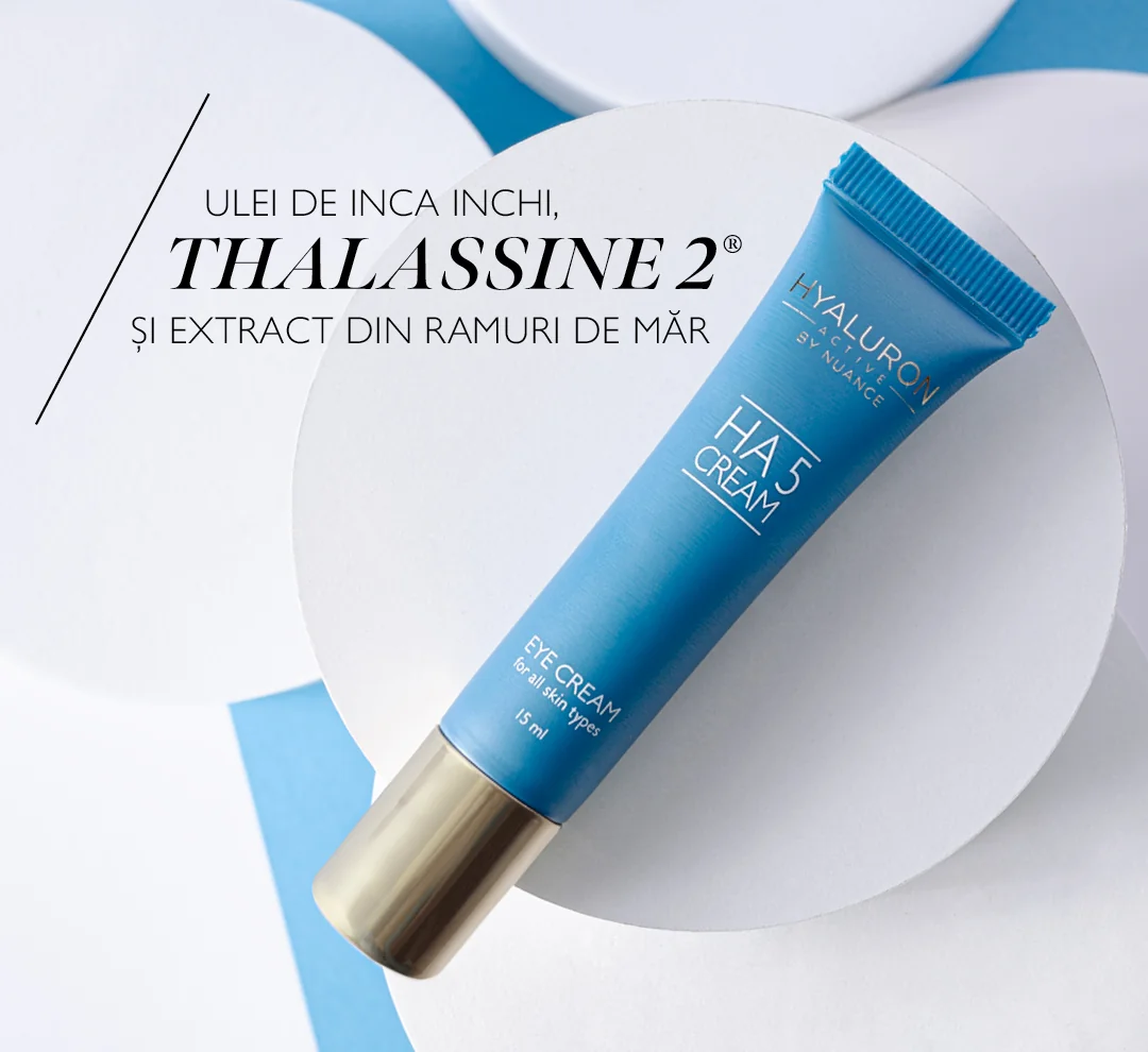 Crema de ochi Hyaluron Active, 15 ml, Nuance
