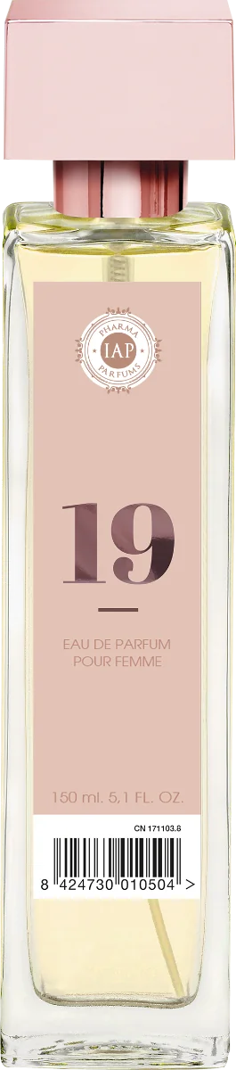 Apa de parfum pentru femei Nr. 19, 150ml, IAP Pharma