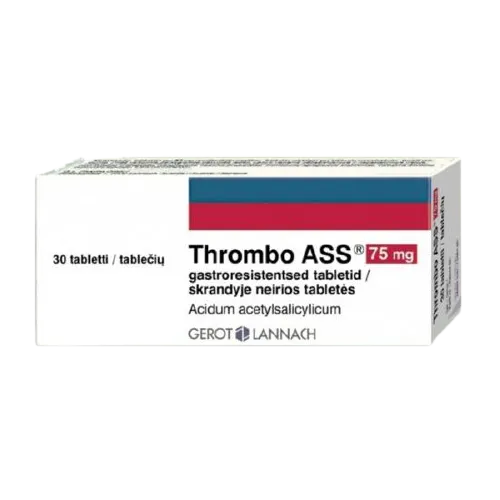 Thrombo Ass 75mg, 30 comprimate, Lannacher
