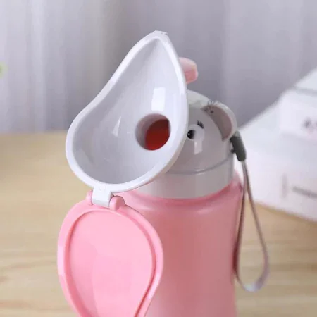 Pisoar portabil pentru fete 12+ luni, 500ml, Kidscenter