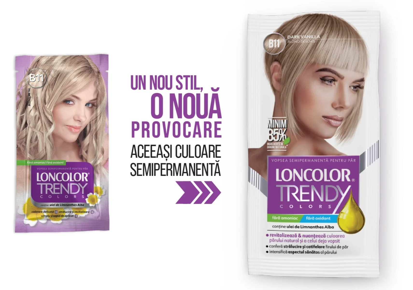 Vopsea semipermanenta Trendy Colors B11, 50ml, Loncolor