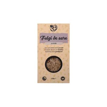 Fulgi de sare cu hribi, 150g, Ecotravio