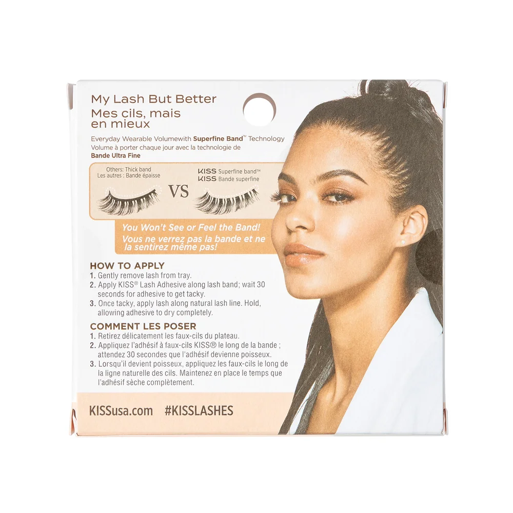 Gene false My Lashes But Better 01, 1 pereche, Kiss
