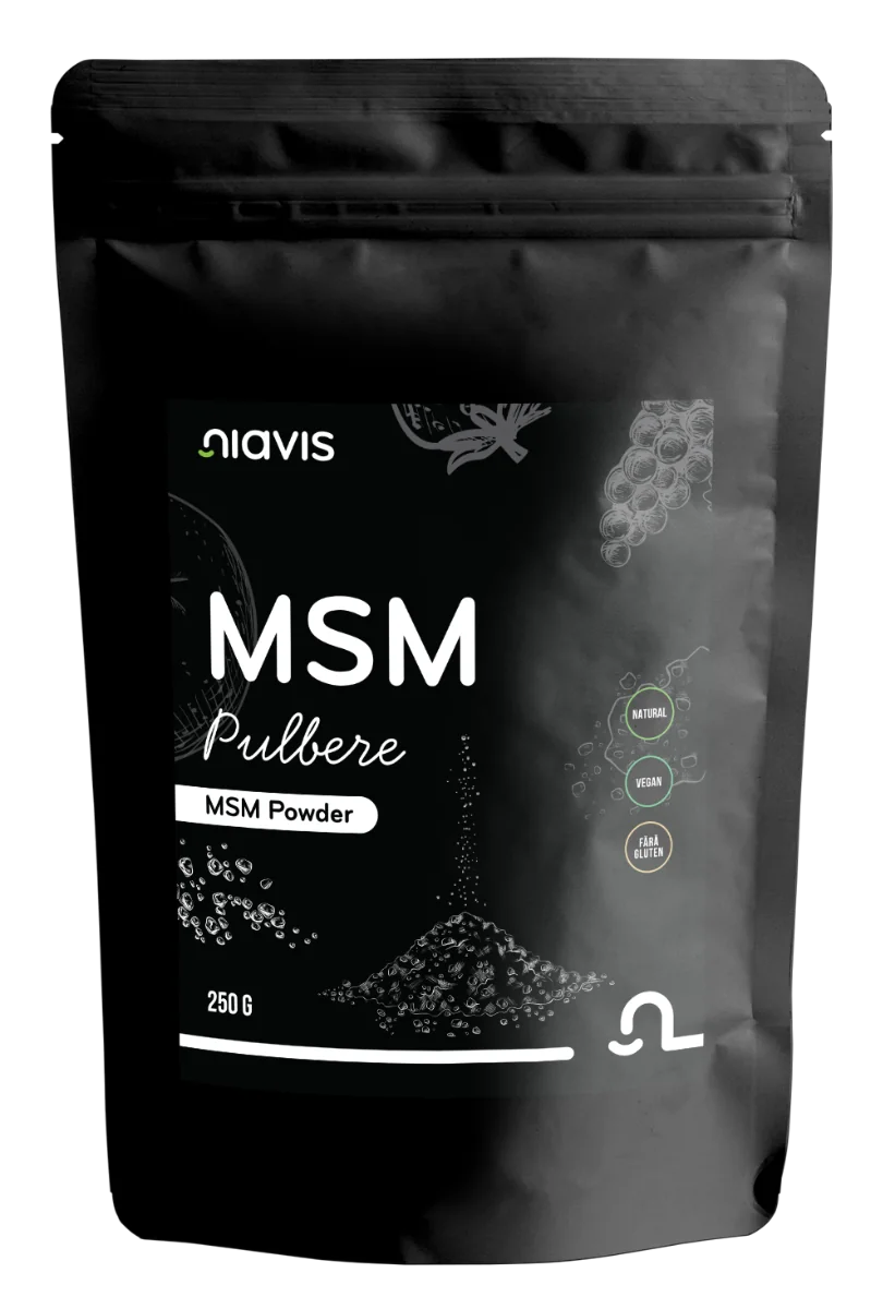 MSM Pulbere 100% naturala, 250g, Niavis
