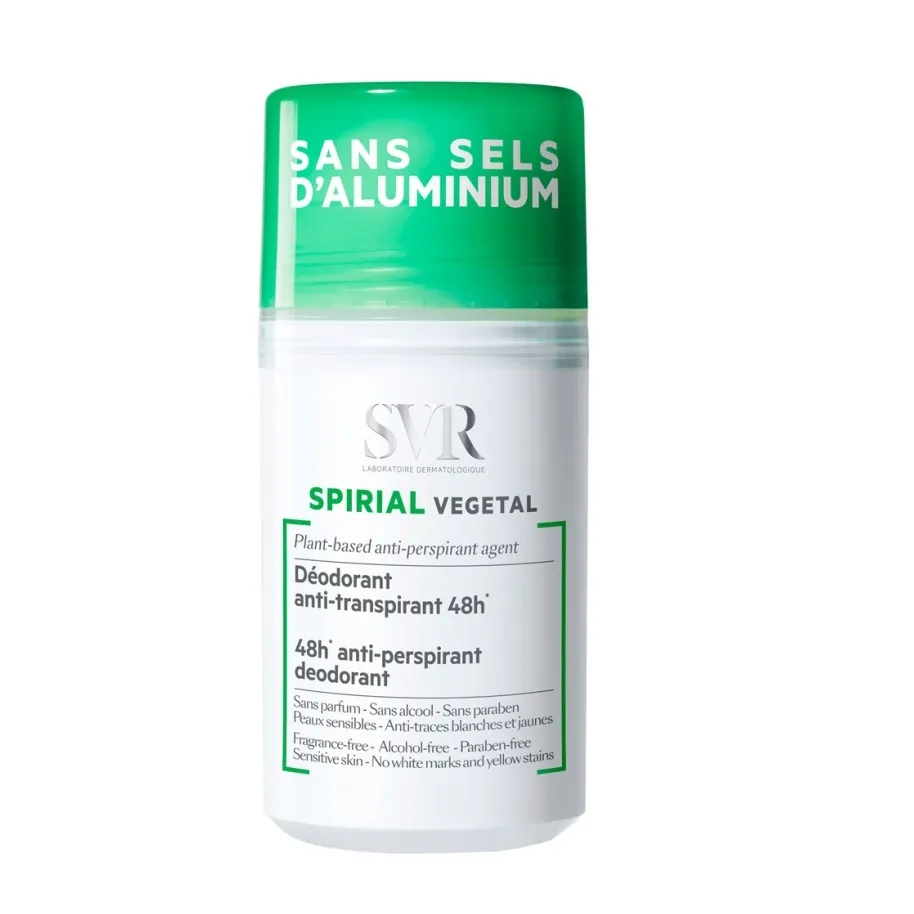 Deodorant roll-on vegetal Spirial, 50ml, SVR