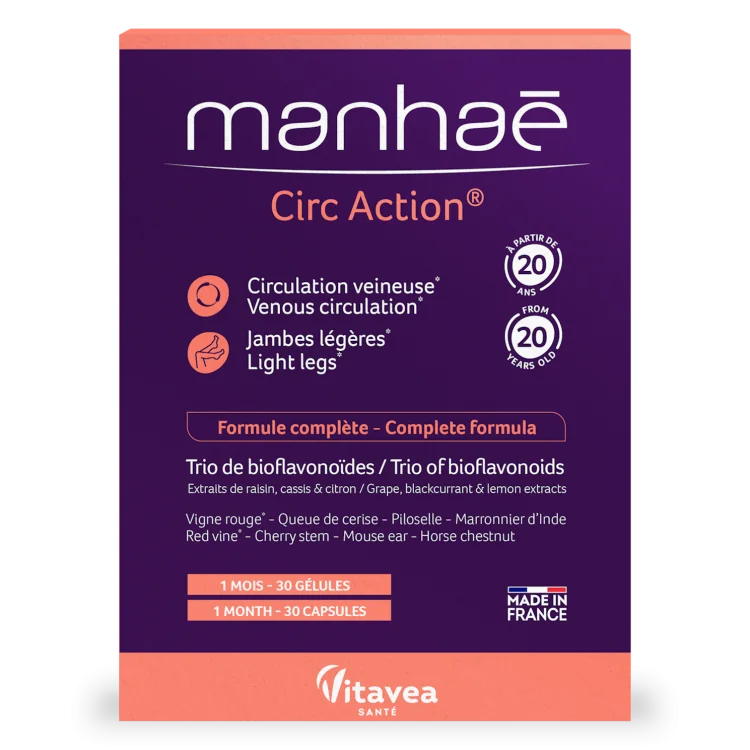 Circ Action, 30 capsule, Manhae