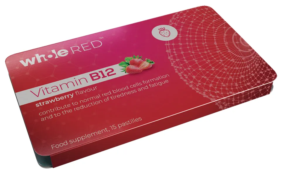 Vitamina B12, 15 comprimate, Whole
