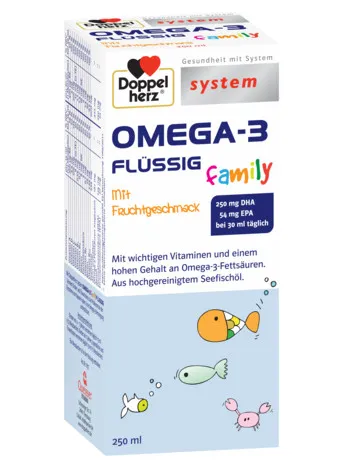 System Omega-3 Family Sirop, 250ml, Doppelherz