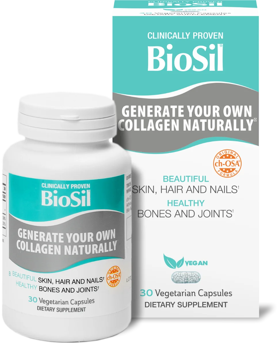 BioSil, 30 capsule vegetale, Bio Minerals