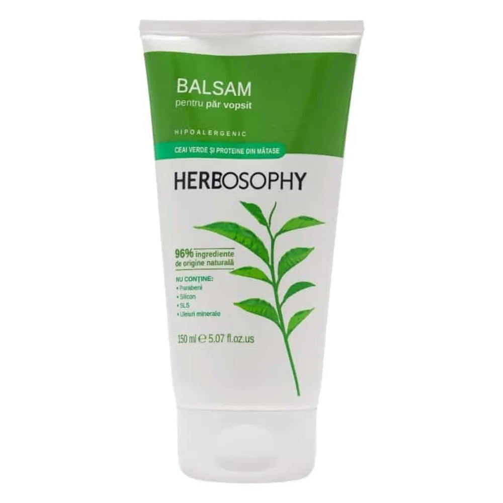 Herbosophy, Balsam cu extract de Ginseng, 150ml