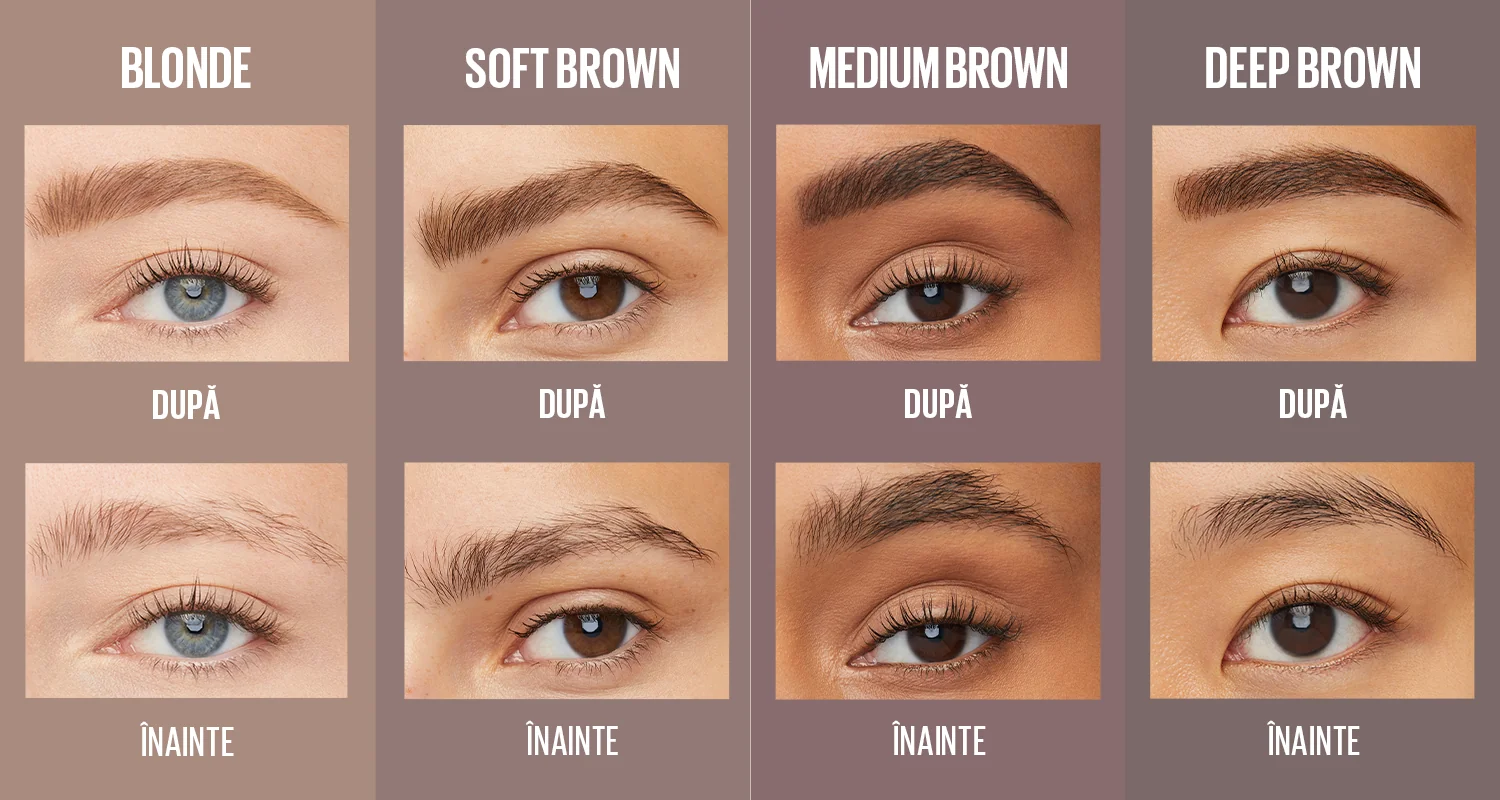Maybelline Quick Shaper, comparatie inainte si dupa aplicarea creionului de sprancene. Maybelline Quick Shaper, comparatie inainte si dupa aplicarea creionului de sprancene.