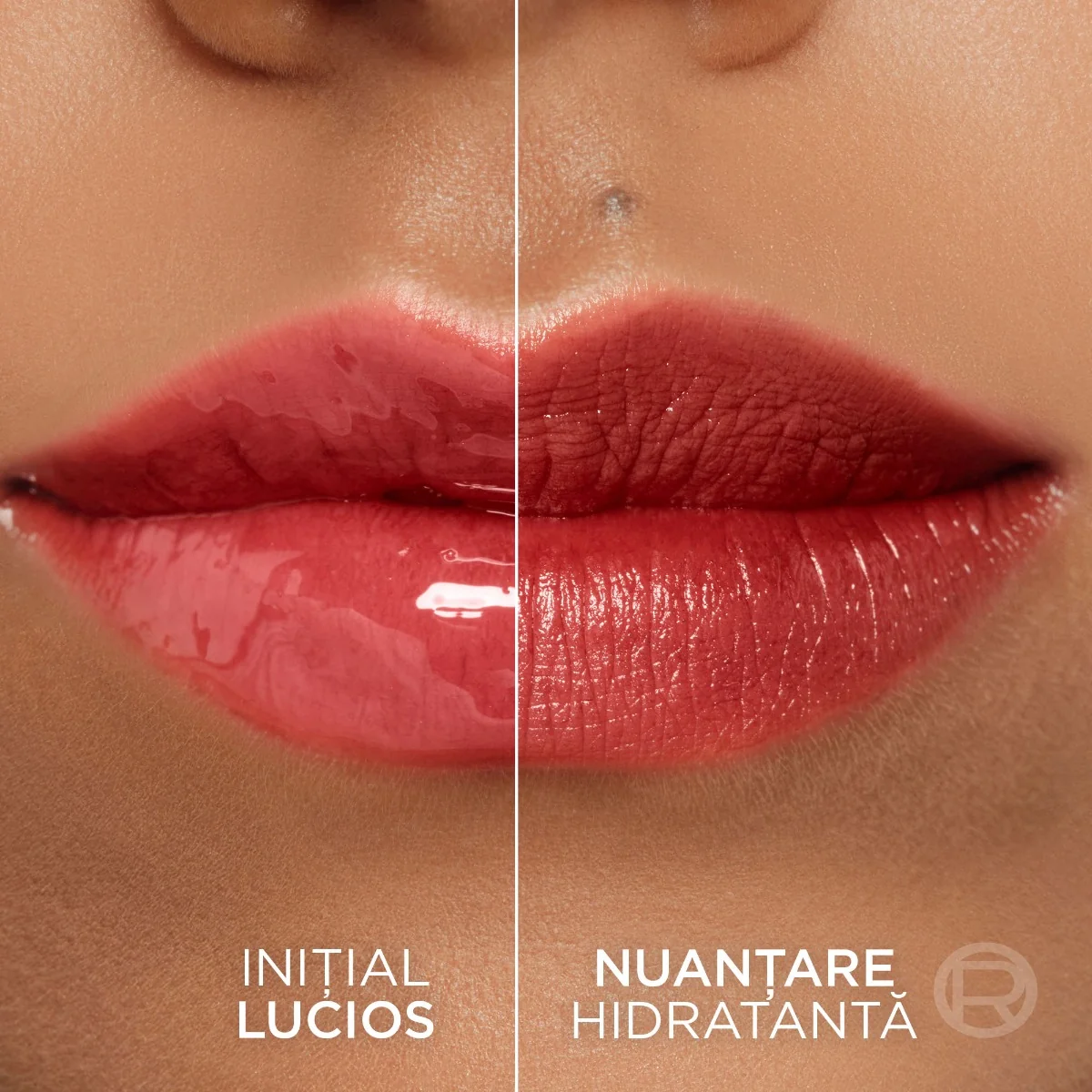 Luciu de buze hidratant Hyaluron Tint Lip Stain Serum Nr. 640 Tea Time Medium, 5ml, L'oreal Paris