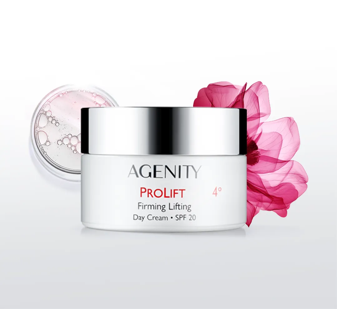 Crema de zi pentru fermitate cu efect de lifting ProLift 4 SPF20, 50ml, Agenity