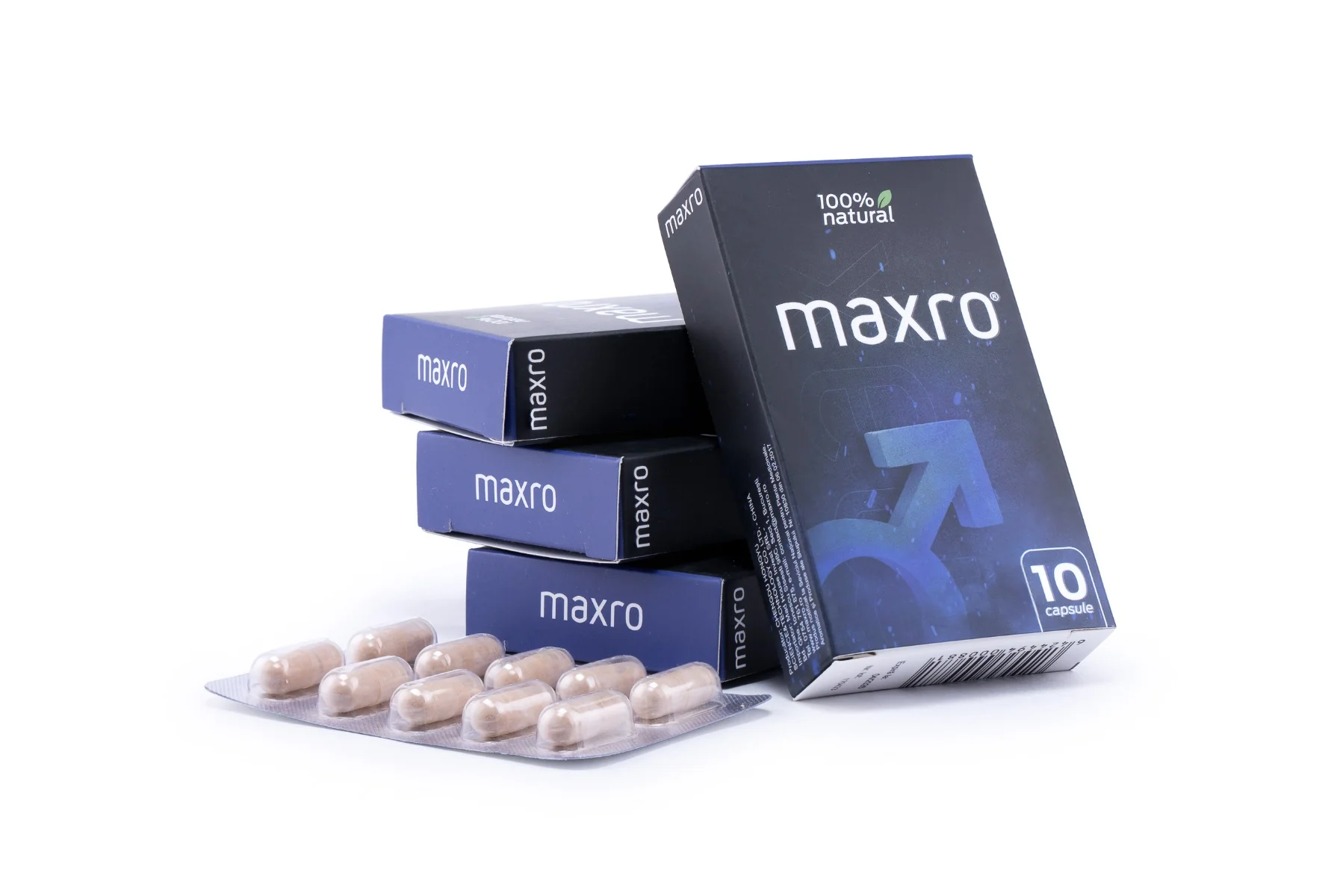 Supliment pentru potenta, 10 capsule, Maxro