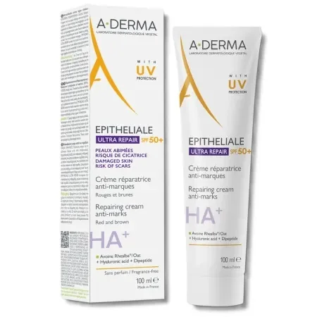 Crema reparatoare protectoare anti-semne Epitheliale AH SPF50+, 100ml, A-Derma