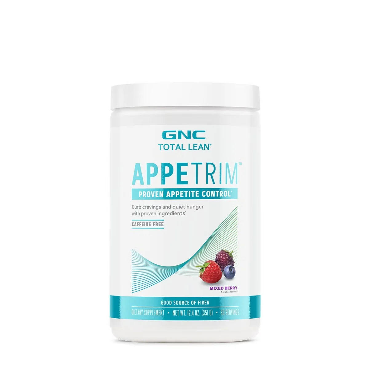 Appetrim formula avansata pentru controlul apetitului cu fructe de padure Total Lean, 315g, GNC 