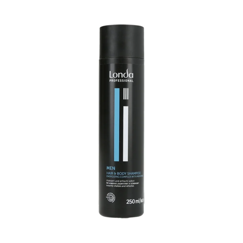 Sampon de par si corp pentru barbati Men Hair&Body, 250ml, Londa Professional