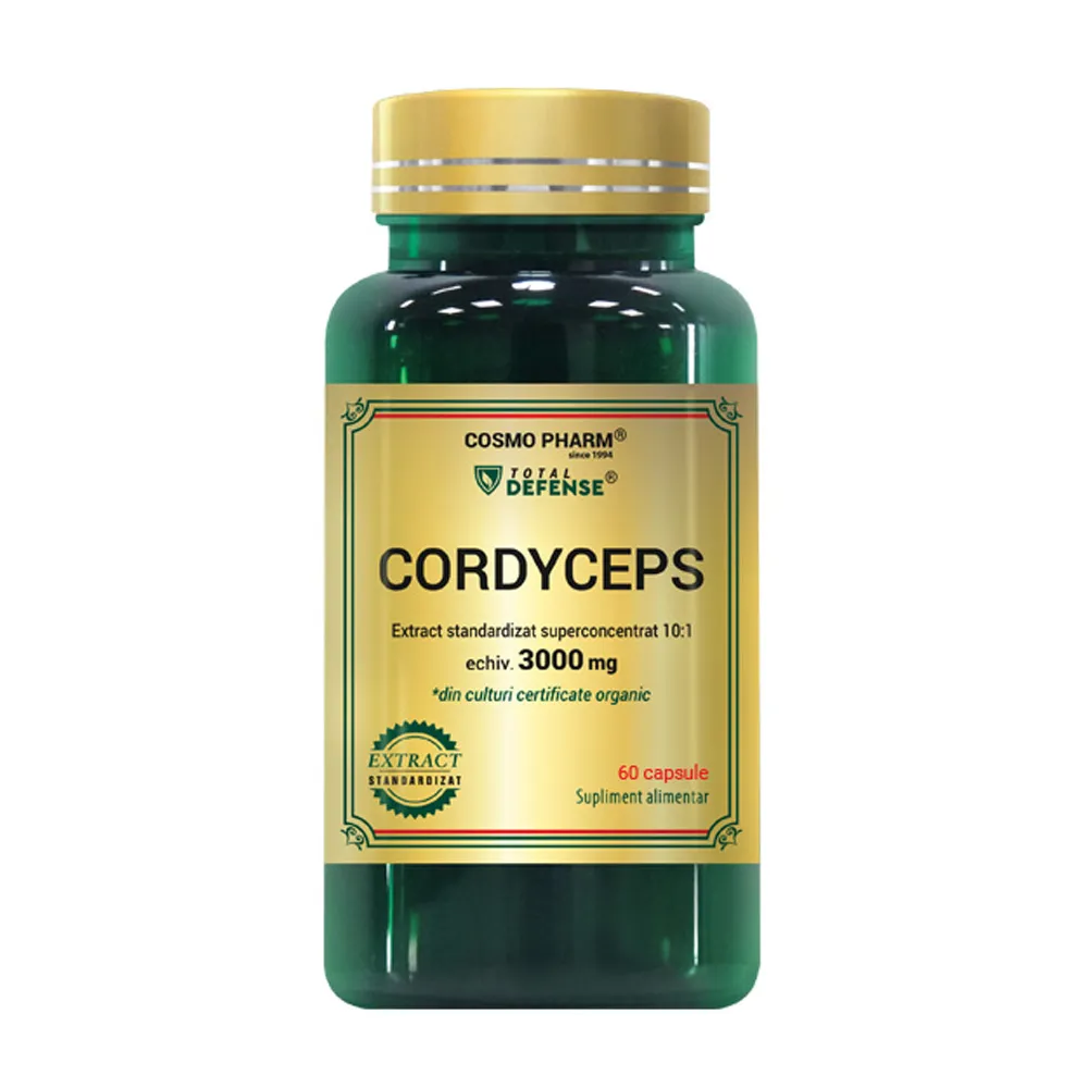 Cordyceps 300mg, 60 capsule, Cosmopharm